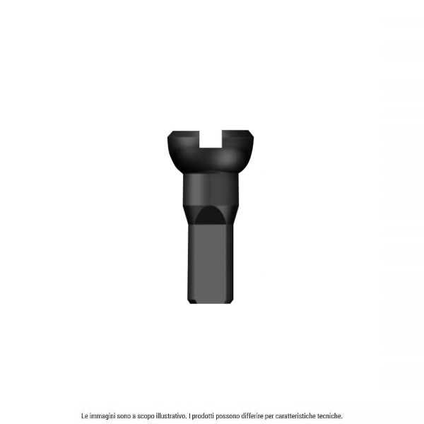 Sapim - Nipple 18 mm double tête anodisé noir pour utilisation sur jantes à réglage de tension interne (paquet de 100 pièces). En aluminium
