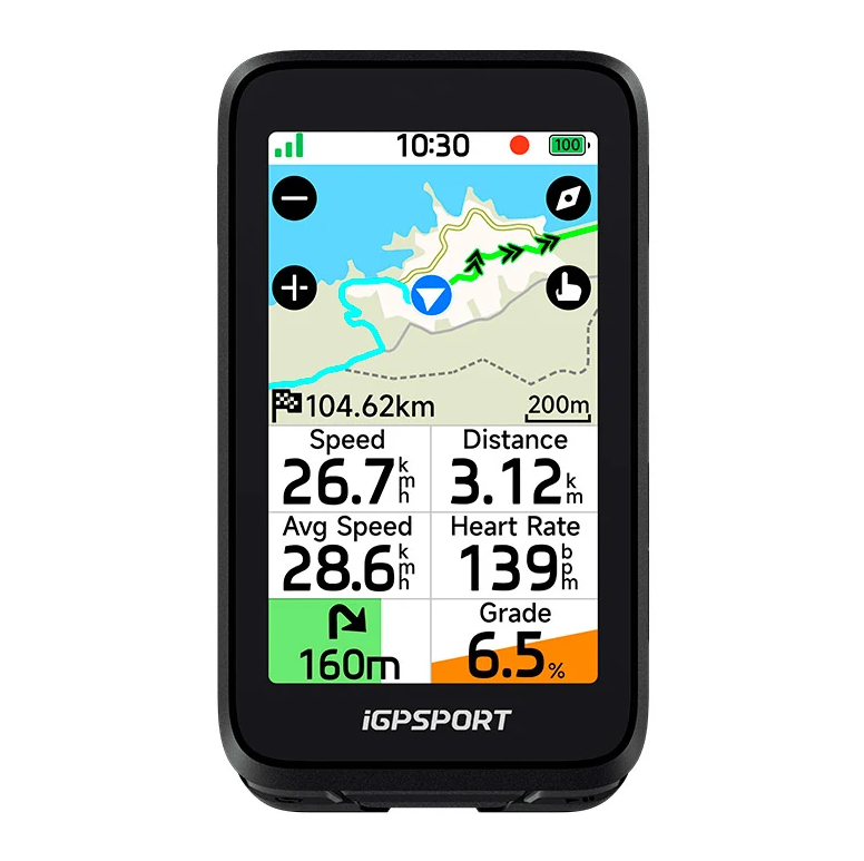 Ciclocomputer GPS IGPSPORT BINAVI AIR Con Schermo 3" Touchscreen a Colori