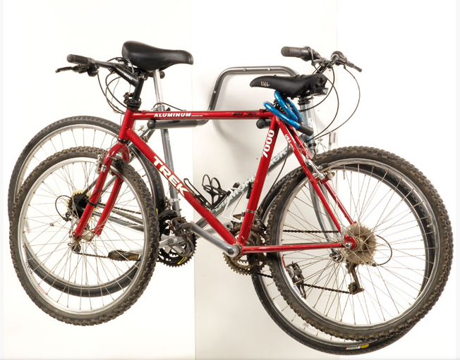 Wandstütze für 2 Bicisupport BS077 -Fahrräder