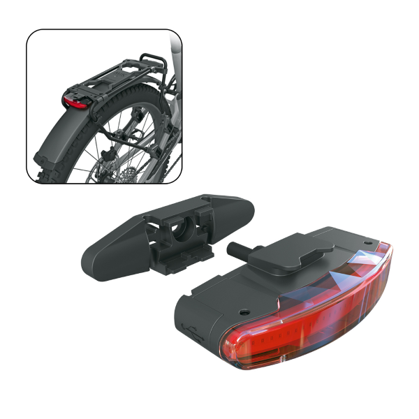 Sks Germany - Lumière arrière pour porte-bagages Infinity Universal Flash