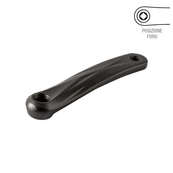 Sunrace - Left Crank Arm ALUMINUM M500 SQUARE TAPER