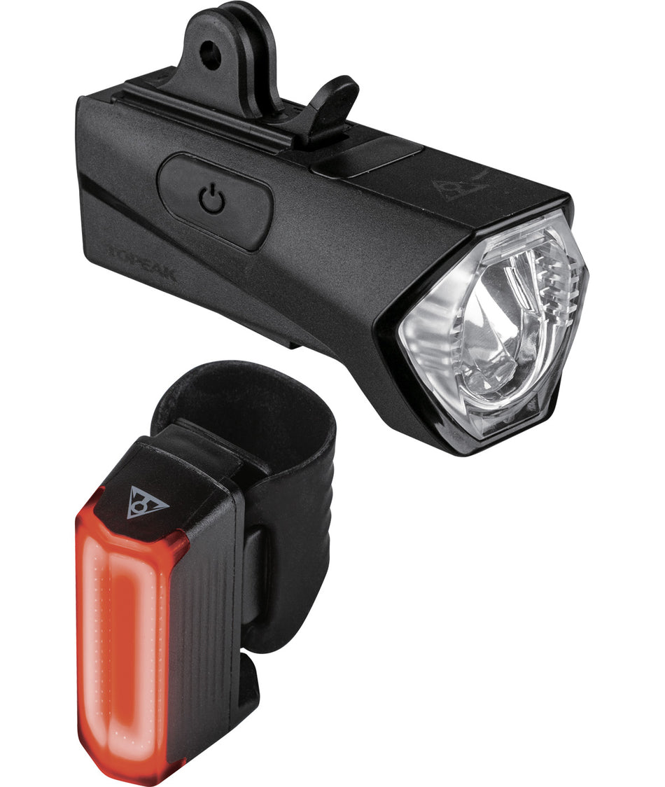 Kit feux Topeak Powerlite combo 400/30 (Whitelite 400 + Beseen 30)