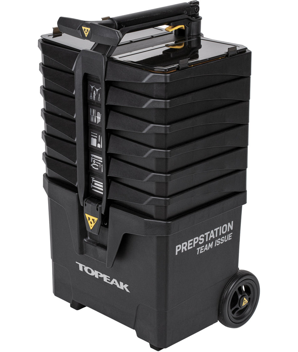 Trolley porte-outils Topeak Prepstation team issue avec 47 outils professionnels