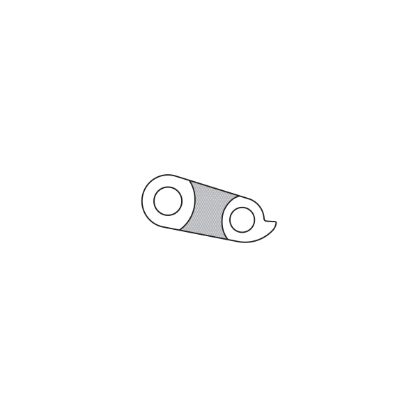 Union - Dropout - GH-247, M12, thread pitch 1.75