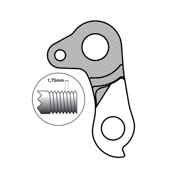 Union - Patte de fixation - GH-251