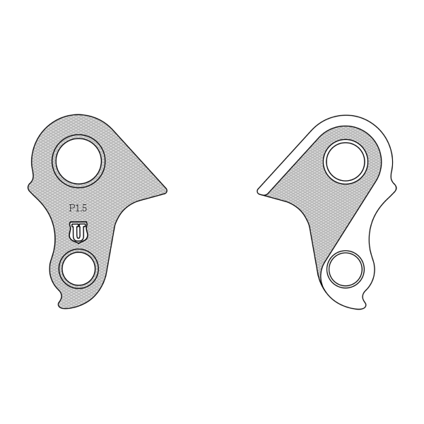 Union - Patte de dérailleur - GH-319