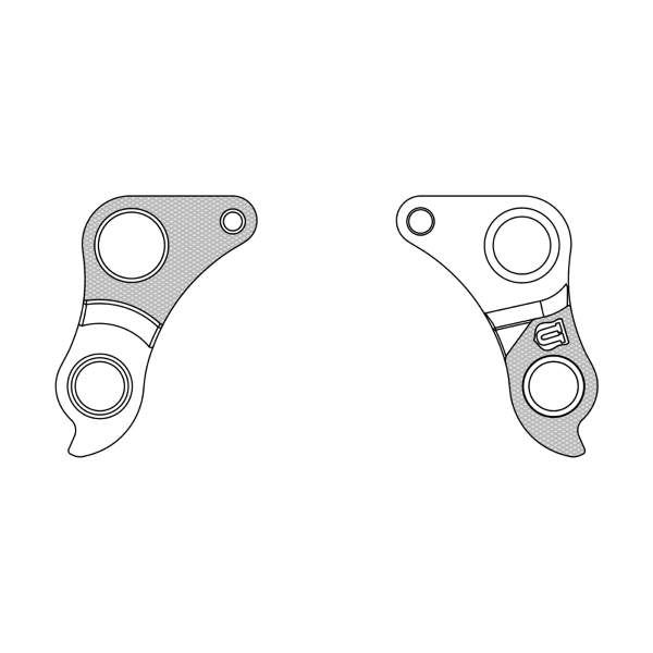 Union - Patte de dérailleur - GH-325