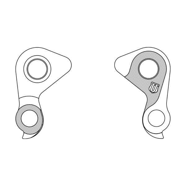 Union - Patte de dérailleur - GH-328