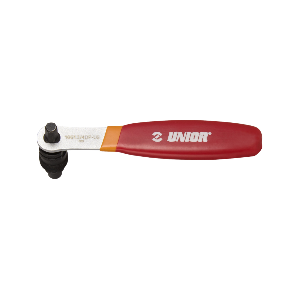Unior - Estrattore per pedivelle classiche, Shimano Octalink e Isis con impugnatura 1661.3/4DP-US