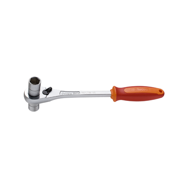 Unior - Chiave a cricchetto per movimenti centrali 1621/1BI-US - 14 x 15 mm