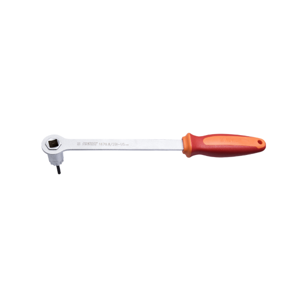 Unior - estrattore per ghiere pacco pignoni tipo Shimano,con manico 1670.8/2BI-US - 350 mm