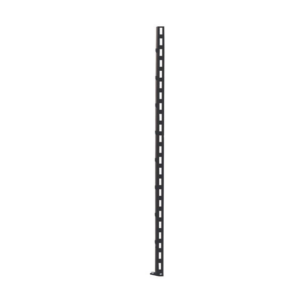 Unior - Supporto destro 990SR-BLACK per pannello posteriore perforato - Nero