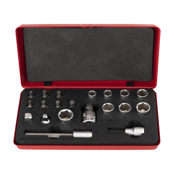 Unior - Set Inserti Bit e bussole 1/4"
