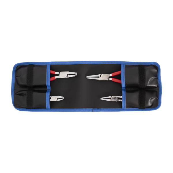 Unior - Set 4 pinze 539/1PRCT per seeger interni - per seager 12-25 mm e 19-60 mm