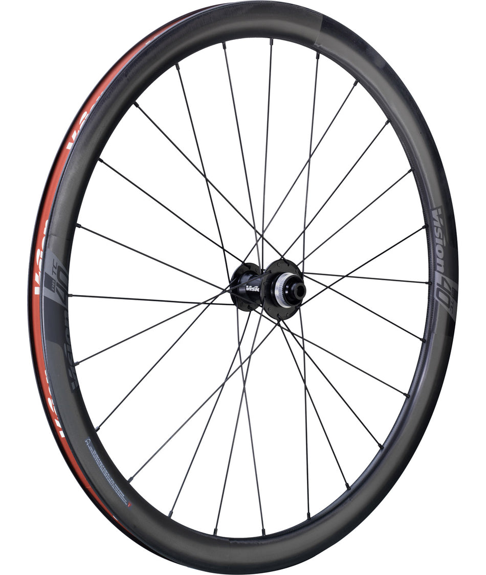 Roues Vision TC 40 DB boyau centerlock tubeless