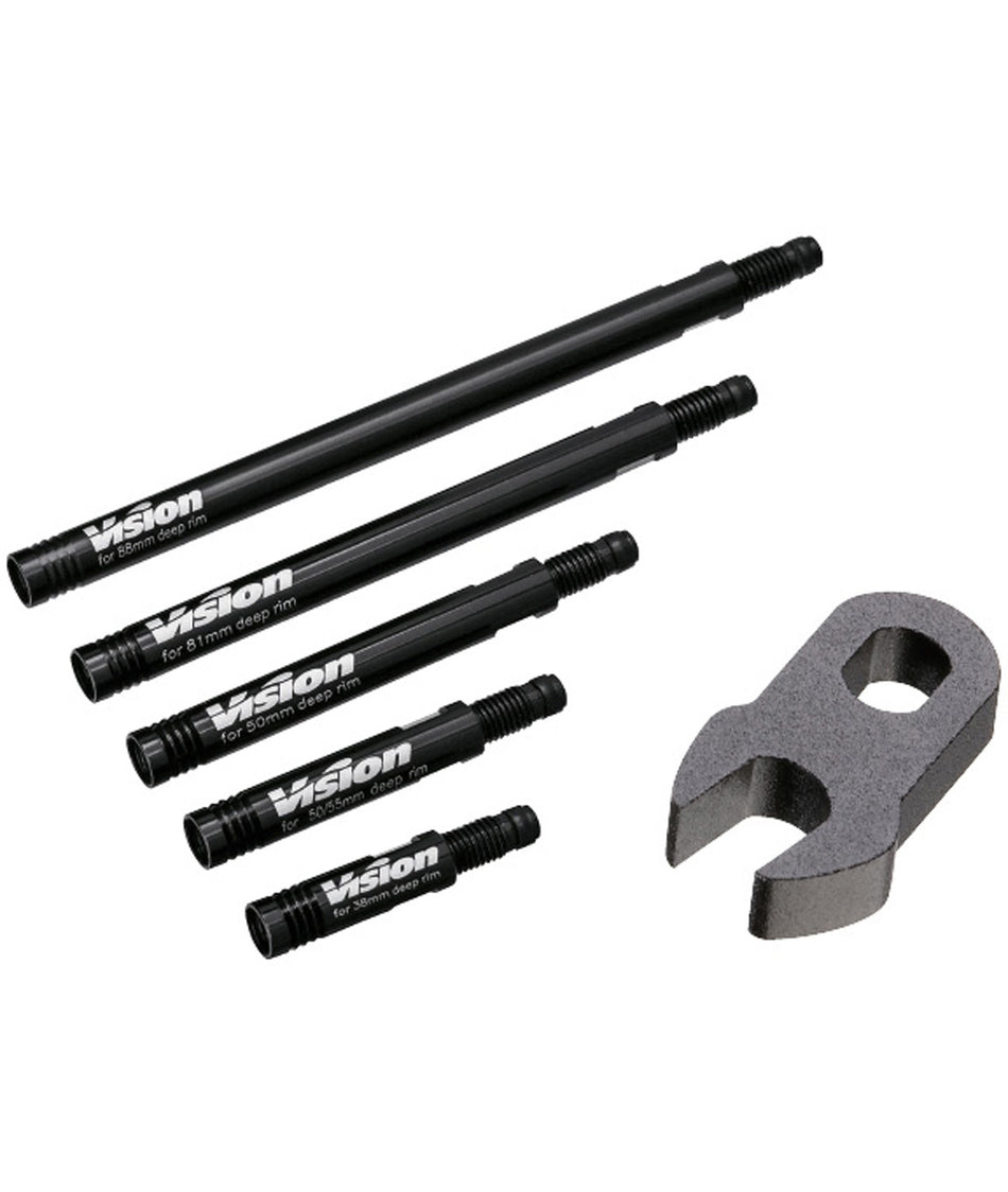 Rallonge Vision valve ALU + clé E0310