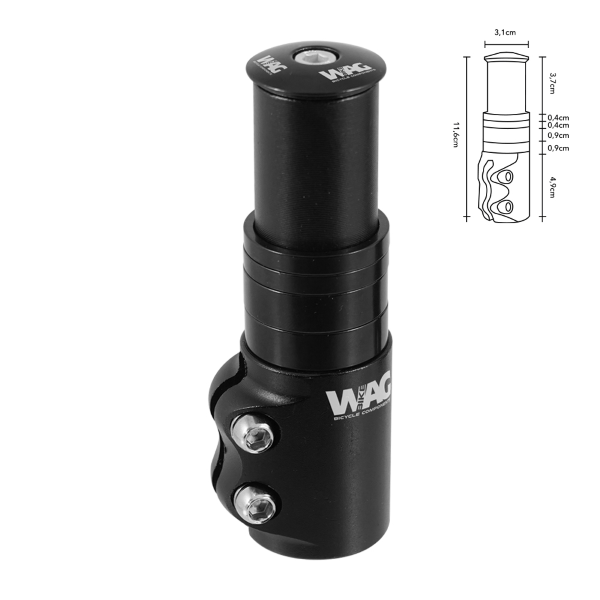 Wag - AHEAD 1 1/8? ADAPTER WITH SPACERS