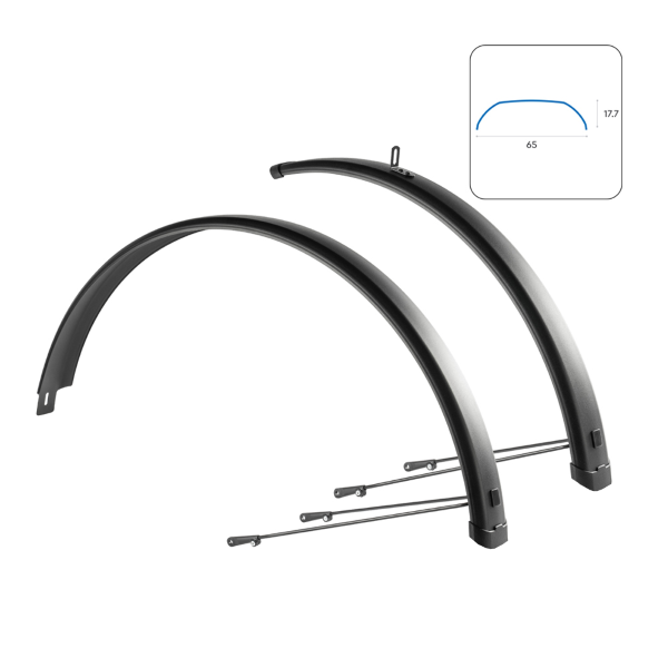 Wag - Kit de garde-boue TREKKING 65 ALUMINIUM