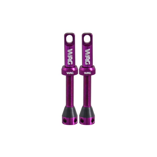 Wag - Coppia valvola tubeless alluminio