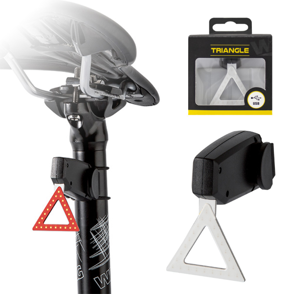Wag - Lumière arrière tige de selle TRIANGLE
