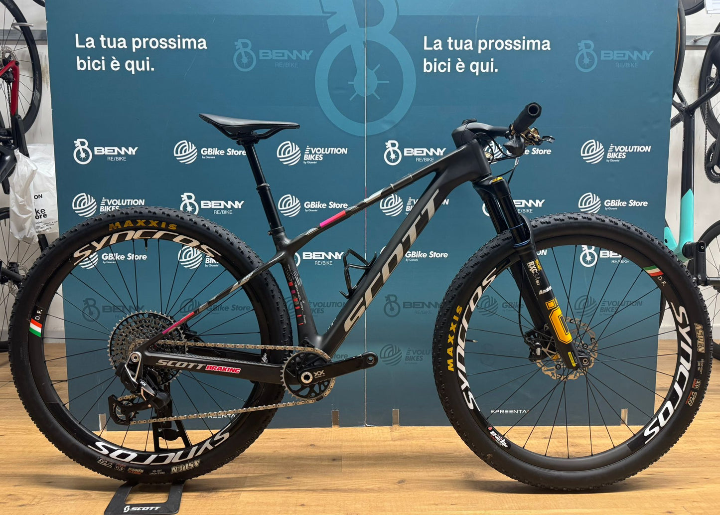 Scott Scale RC World Cup XX AXS Größe S - Offizielles Team