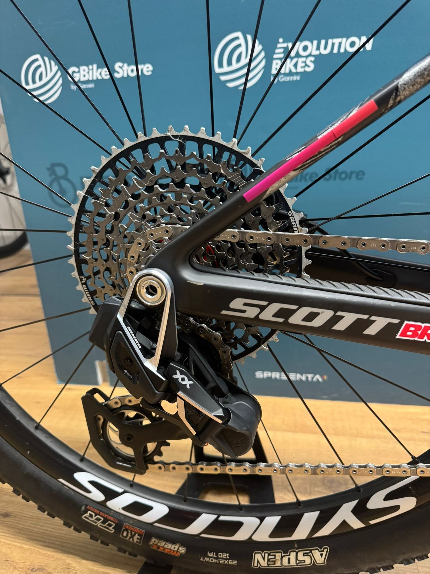 Scott Scale RC World Cup XX AXS Größe S - Offizielles Team