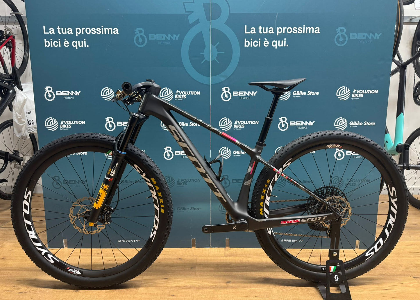 Scott Scale RC World Cup XX AXS Größe S - Offizielles Team