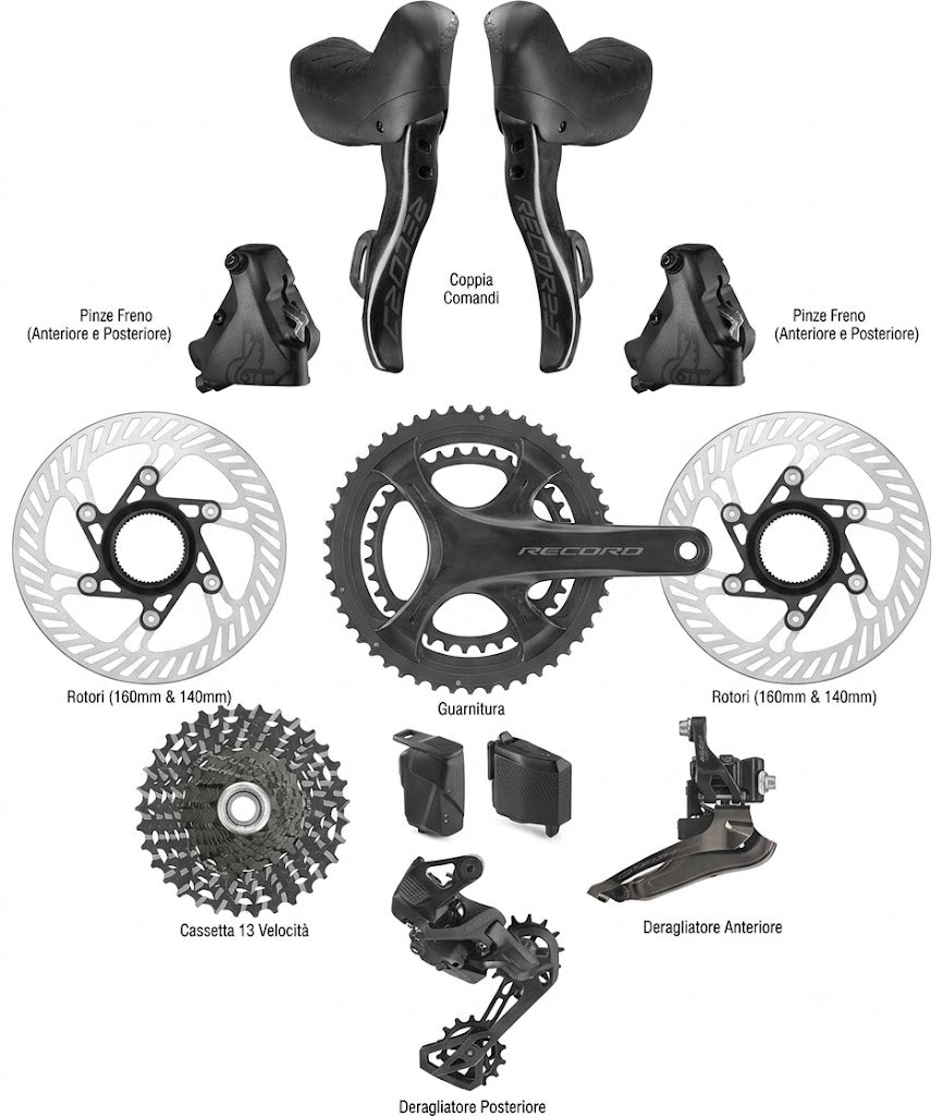 Gruppo Campagnolo Record Wireless 13v