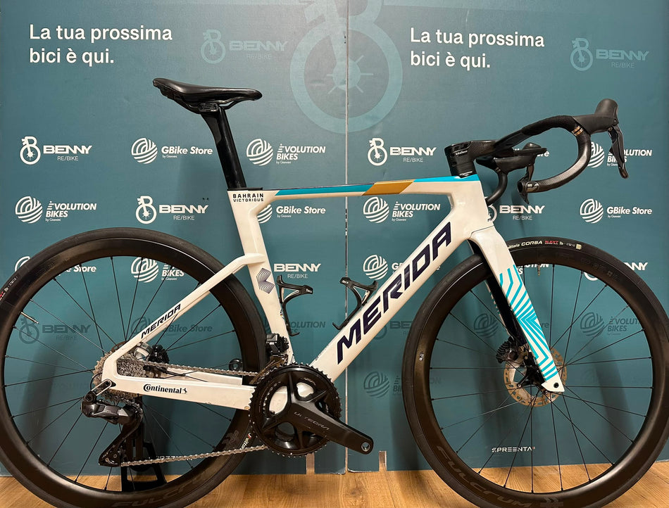 Merida Reacto Bahrain Victorious Disc Taglia S - Usata