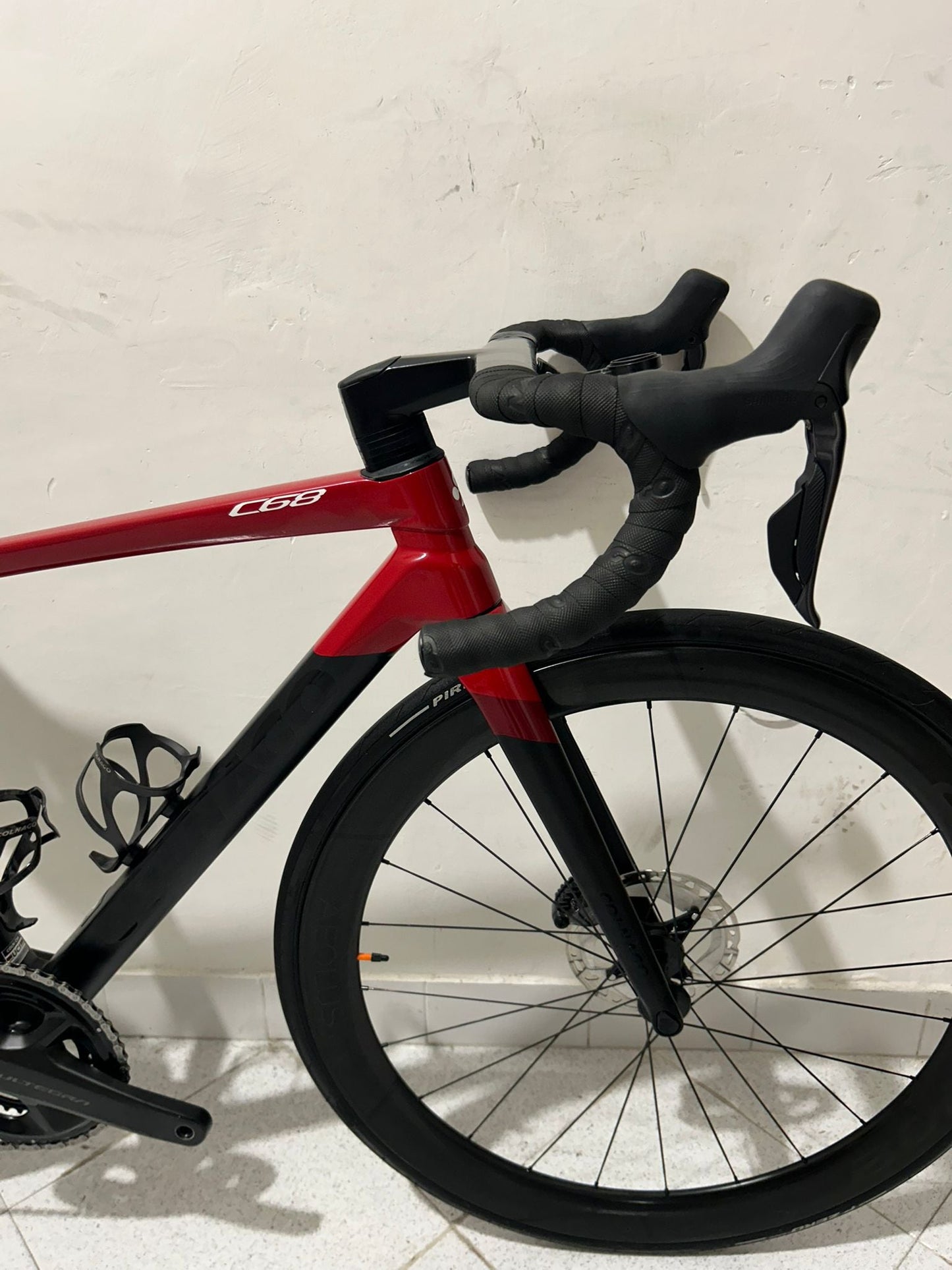 COLNAGO C68 DISC ULTEGRA DI2 Veľkosť 455 - Používa sa