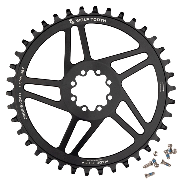 Wolftooth - Couronne SRAM T-TYPE 8-VIS MONTAGE DIRECT 1X 12V