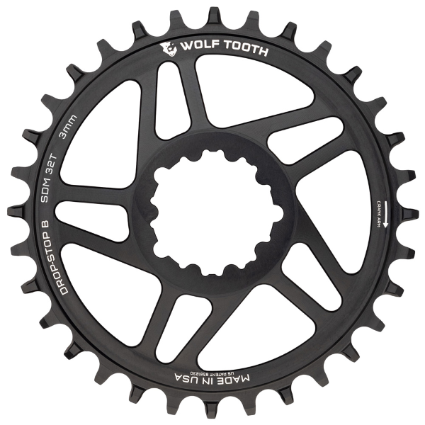 Wolftooth - Couronne SRAM EAGLE 3-VIS MONTAGE DIRECT BOOST 1X 11/12V