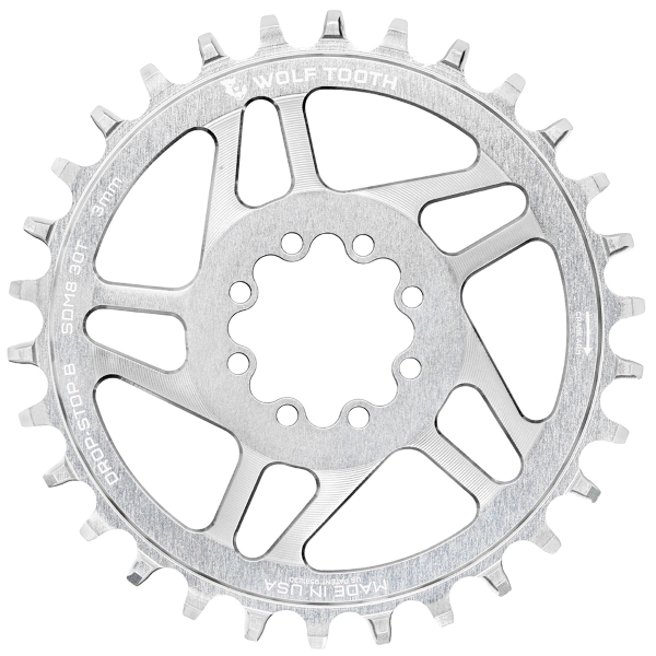 Wolftooth - COURONNE SRAM T-TYPE 8 VIS DIRECT MOUNT 1X 12V