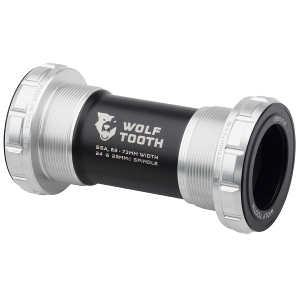 Wolftooth - Boîtier de pédalier BSA filetage anglais pour axe 29mm DUB SRAM