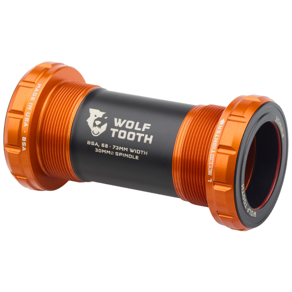 Wolftooth - Boîtier de pédalier BSA filetage anglais pour axe 30mm