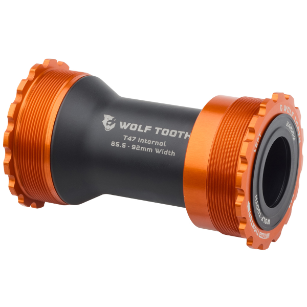 Wolftooth - Boîtier de pédalier Route T47 85,5 pour axe 24mm SHIMANO
