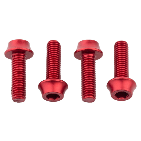 Wolftooth - LOT DE VIS DE PORTE-BIDON 4 pcs