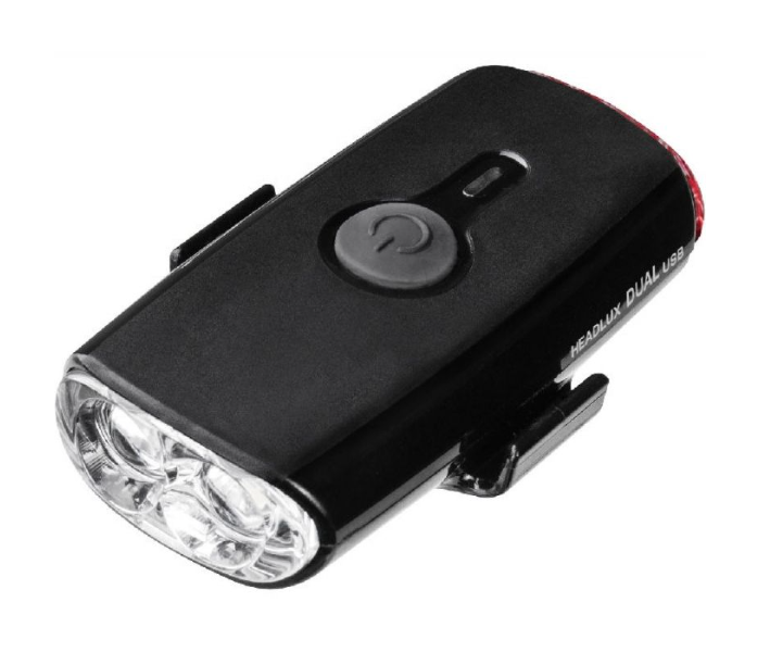 Topeak HEADLUX DUAL USB White and Red LED Light