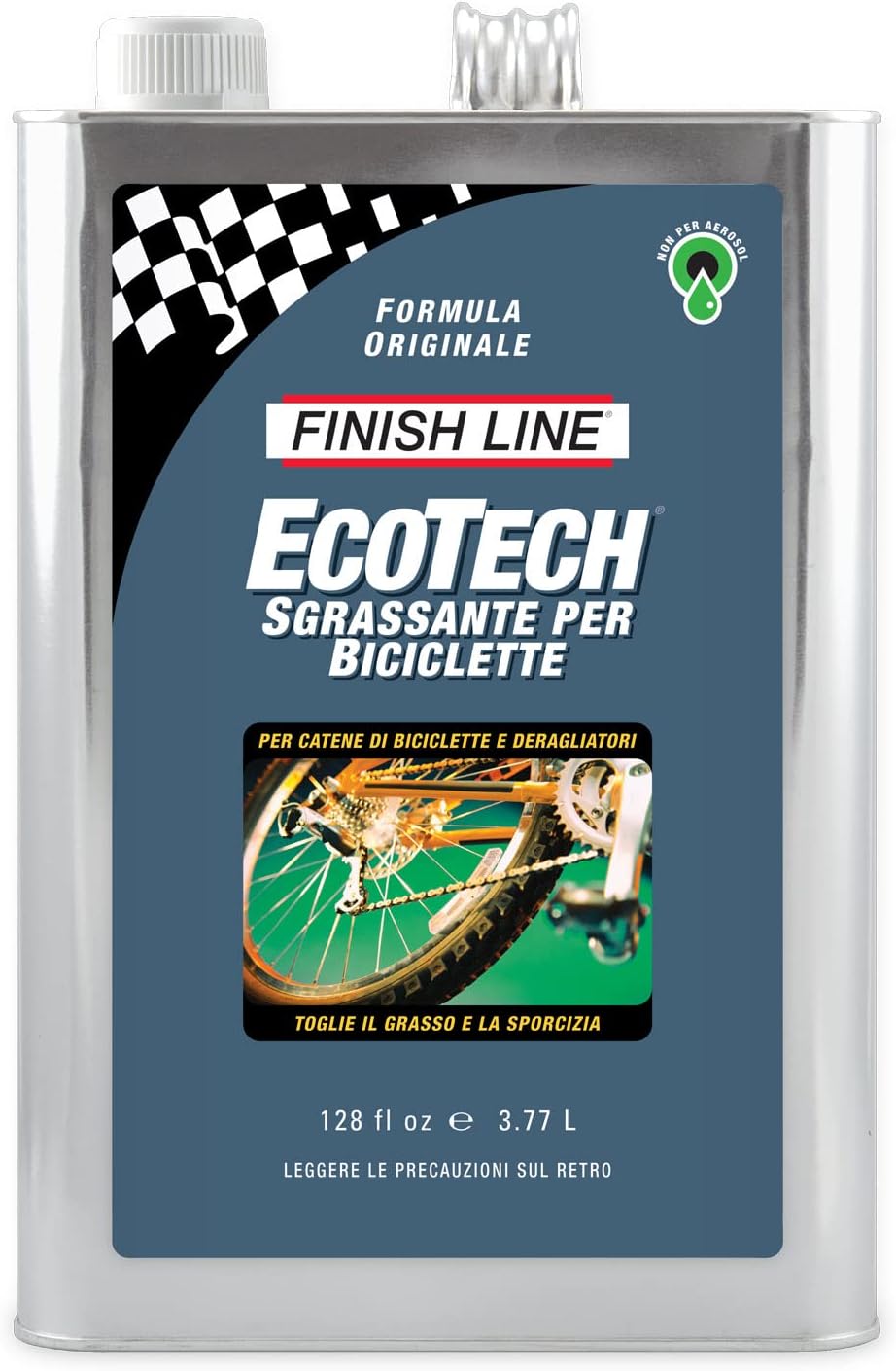 Ligne d'arrivée ECOTECH 3,77 L DÉGRÉGMENT DE BICYLE