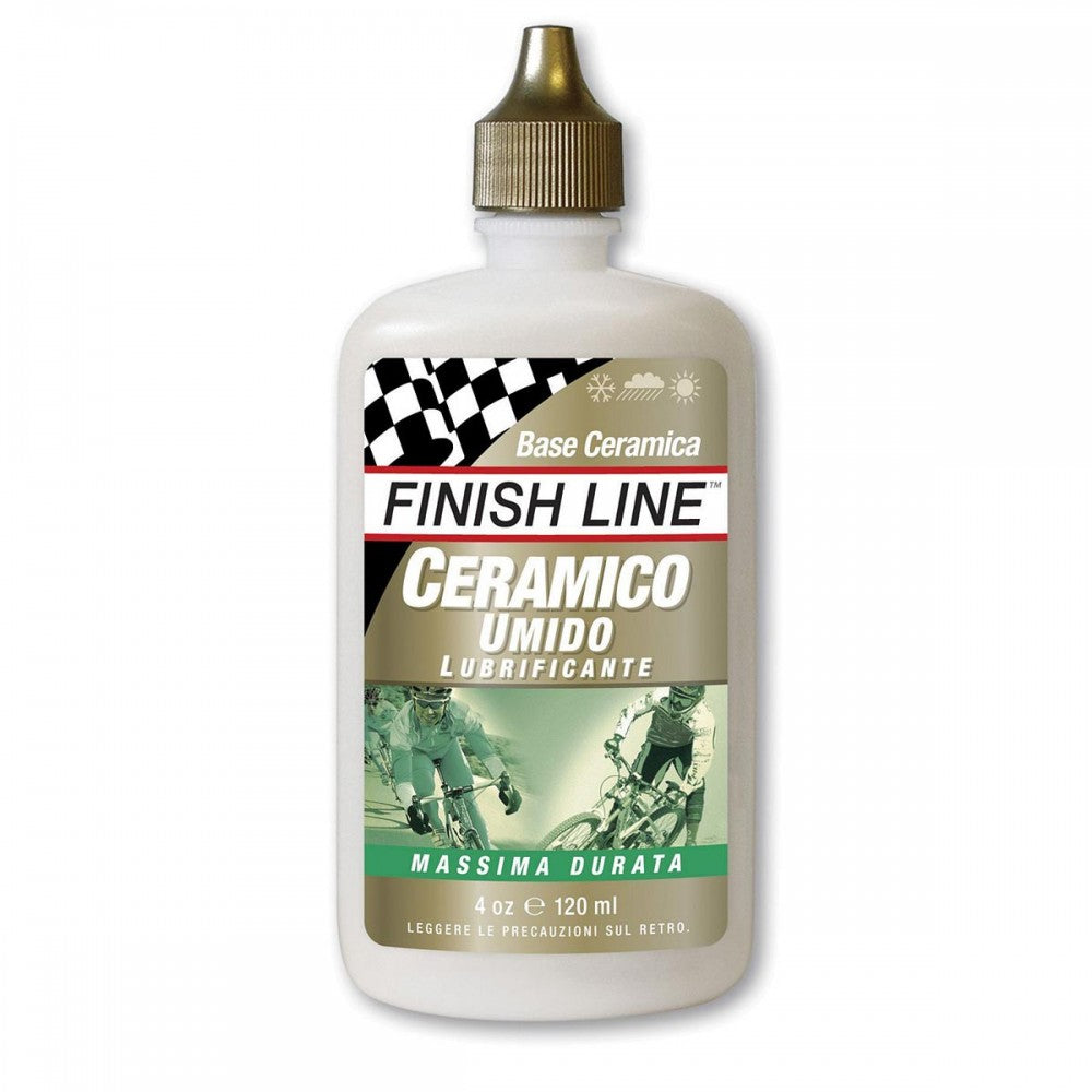 Wet ceramic lubricant for finish line 120ml chain