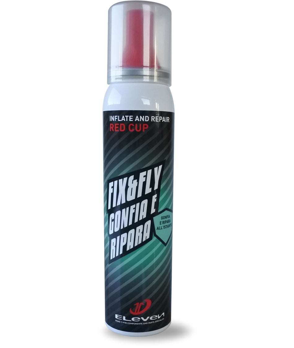 Gonfle et Répare Eleven Fix e Fly Bouchon Rouge 100ml
