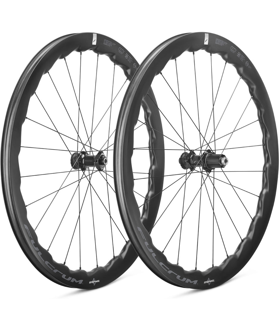 Roues Fulcrum Soniq DB 2WF C25 AFS avant HH12 - arrière HH12/142 + valve 2WF