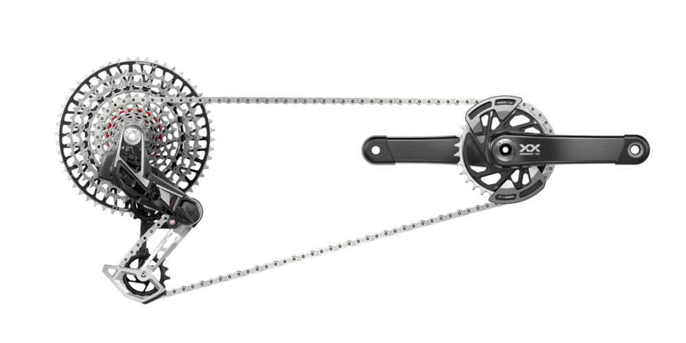 SRAM XX EAGLE TRANSMISSION T-TYPE AXS GROUP