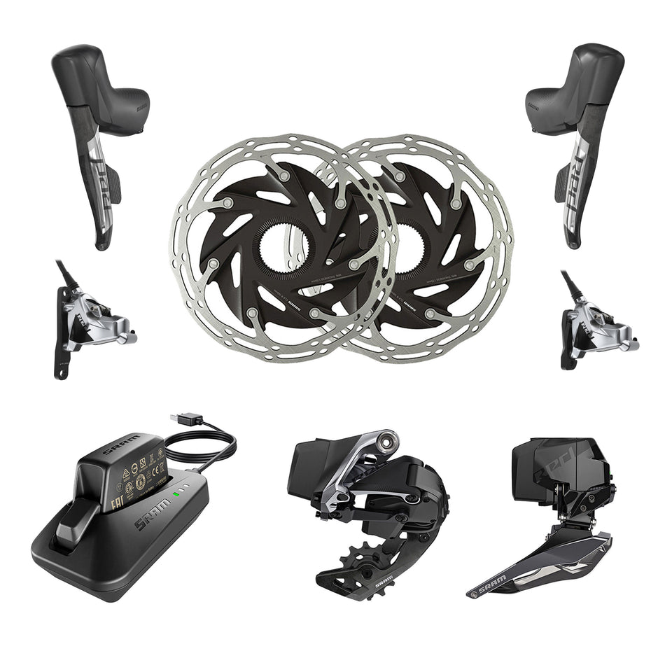 Sram Red eTap AXS Disc 2x12V HRD Flat Mount Center Lock Upgrade Kit