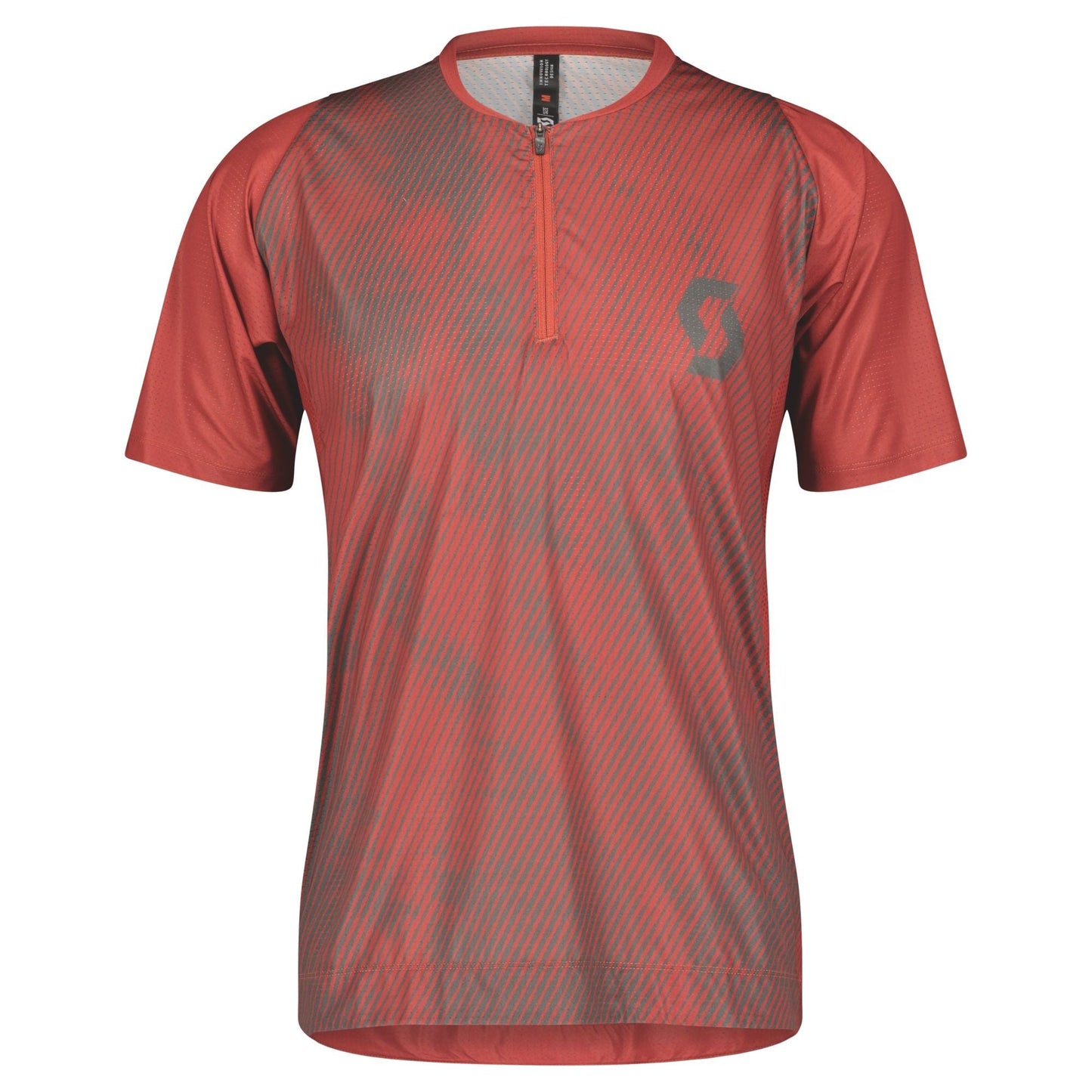 Chemise masculine Scott Trail Vertic Zip Short Sleeves