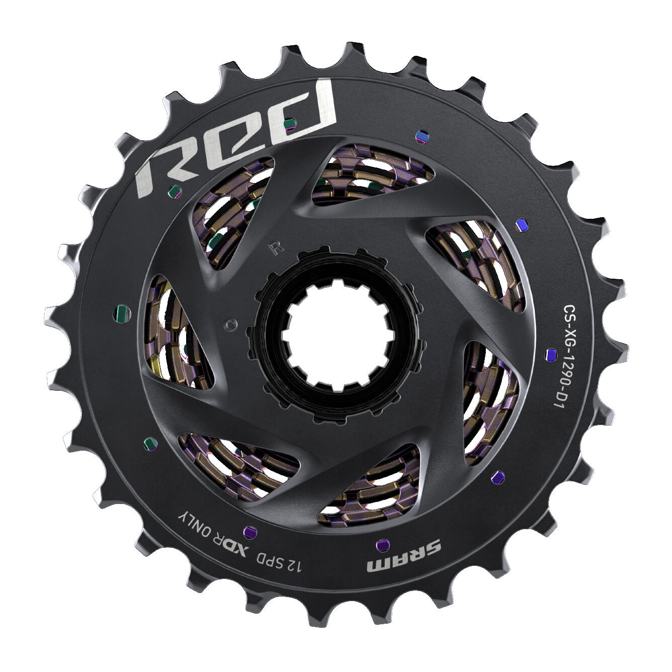 Sram Red XG 1290 D1 12V Paquet - Rainbow