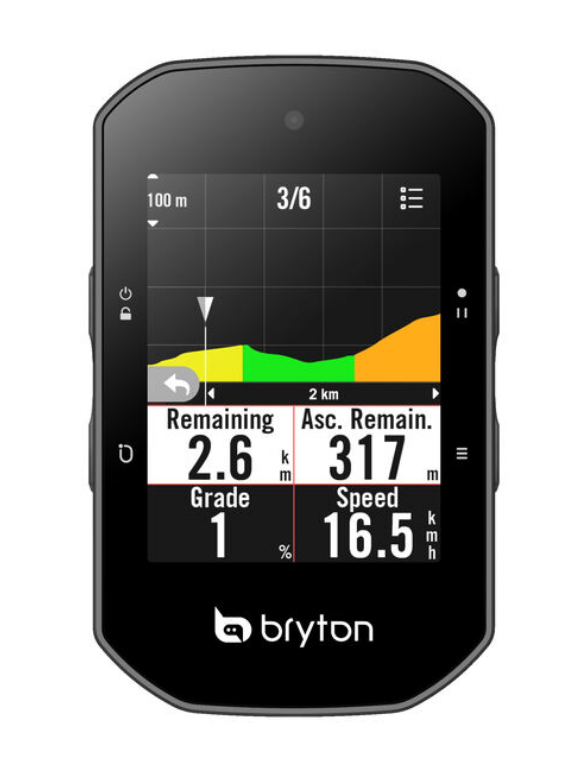 Bryton Rider S500 T -Zyklus