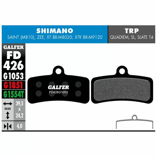 Galfer FD426G1053 Wkładki hamulcowe dla Shimano Saint Zee