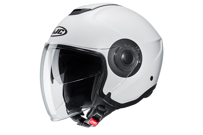 HJC I40 Casque blanc semi plat