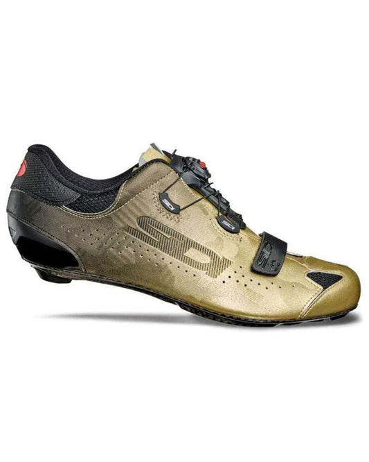 Sidi Soixante chaussures Black-Gold Color Limited Edition